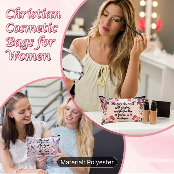 Inspirational Christian Zipper Pouch - Picture 4 of 7